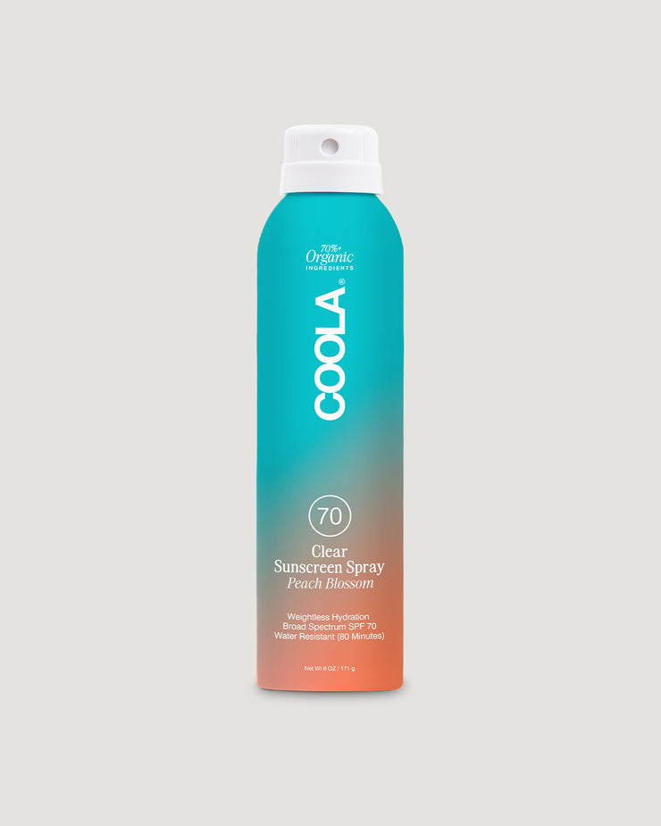 Organic Coola Sunscreen Spray- Peach Blossom