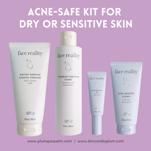 Face Reality Acne Safe Regimen for Dry or Sensitive Skin