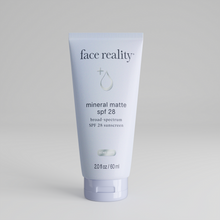 Load image into Gallery viewer, Face Reality Mineral Matte SPF 28 (formerly Ultimate Protection)
