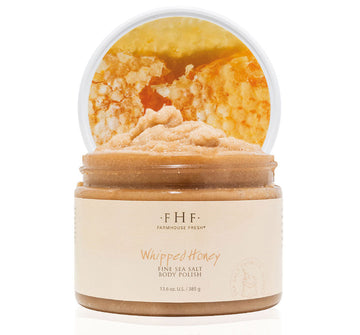 Whipped Honey Fine Sea Salt Body Scrub